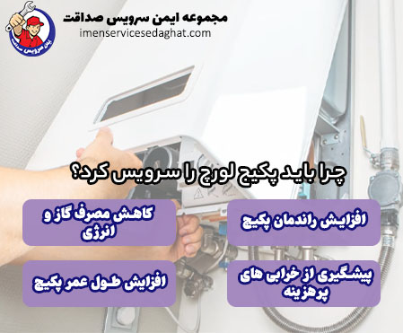 سرویس دوره ای پکیج لورچ